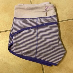 Lululemon speed shorts